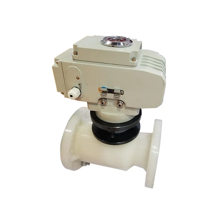 Pvc Flange End Motorized Ball Valve