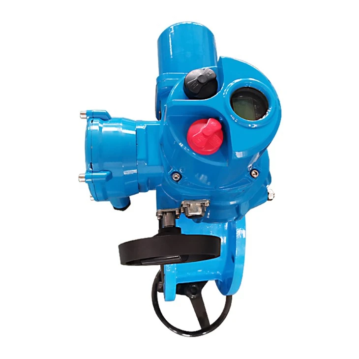 Industrial Valved 4inch Actuated Butterfly Valve